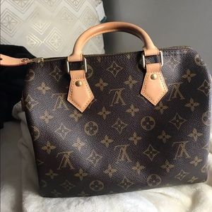 Louis Vuitton speedy 25 monogram canvas